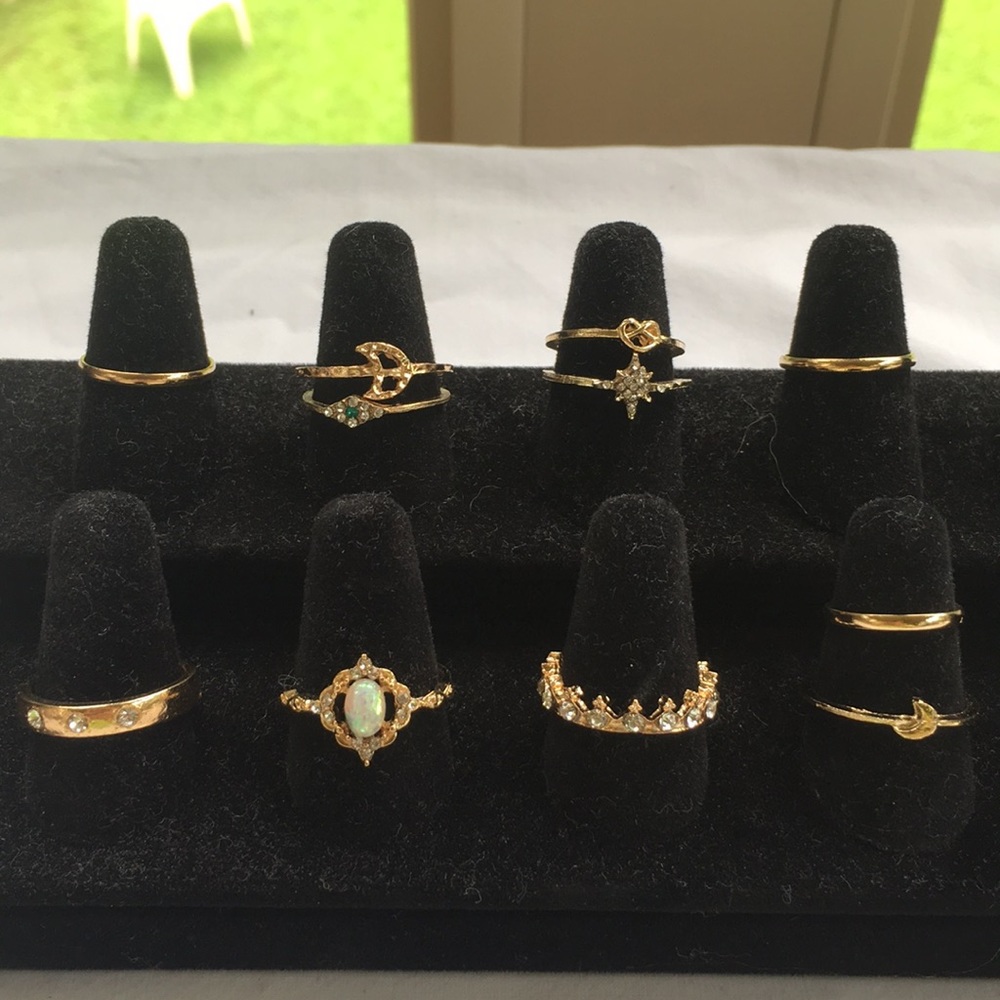 Set of Gold Rings